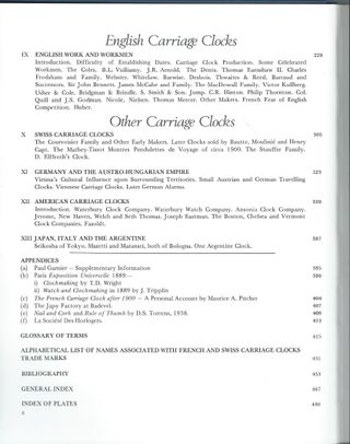 Carriage Clocks Their History & Development