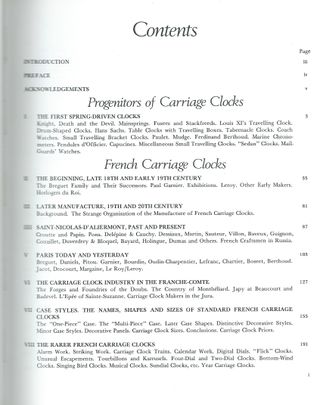 Carriage Clocks Their History & Development