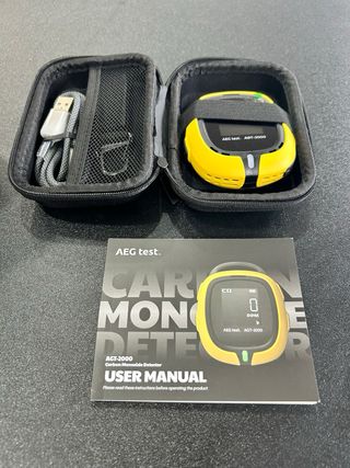AEG TEST DETECTOR DE MONOXIDO DE CARBONO AGT-2000
