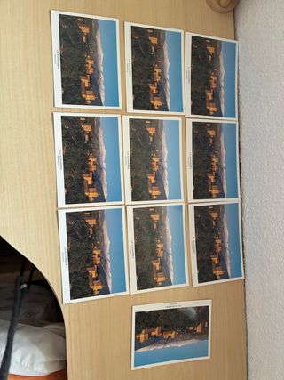 Lote 10 Postales La Alhambra Granada