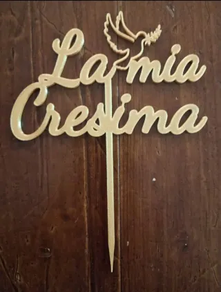 Cake Topper La mia Cresima