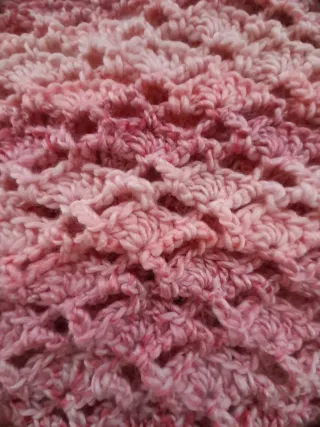 Primaveral pañoleta  cuello mujer o toquilla niña