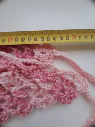 Primaveral pañoleta  cuello mujer o toquilla niña