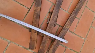 Caballete de madera para pintar