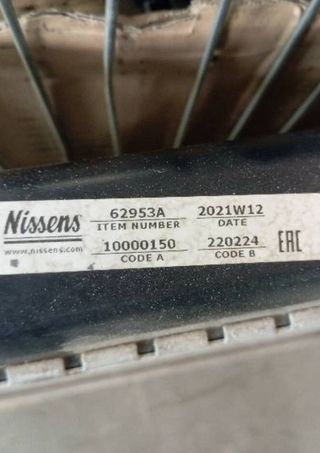 Nissan 21410vb800 radiador patrol 3.0 di y61 44930