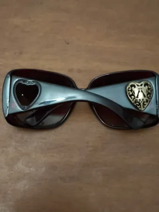 Occhiali sole oversize vintage Gucci con scatola