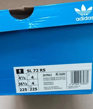 Zapatillas Adidas SL 72 Talla 36 2/3