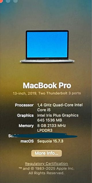 MacBook Pro 2019