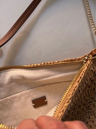 Bolso de rafia Parfois