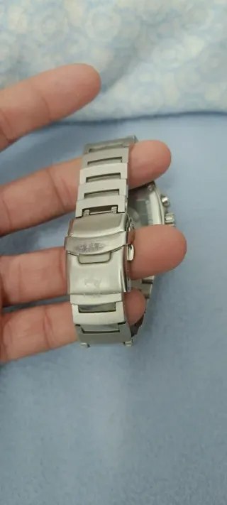 Reloj Radiant Cronógrafo Negro y Plateado