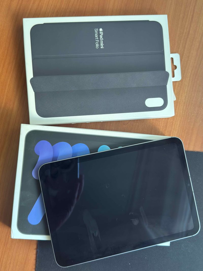iPad Mini 7 celular 5G + Wifi, como nuevo + funda afbeelding 2