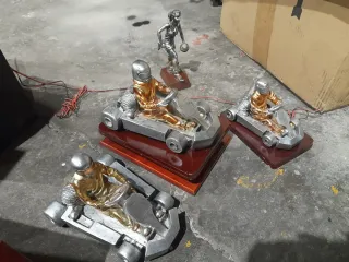 Trofeos de Carreras de Karts (Set de 3)