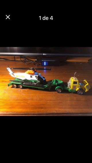 Camión y helicóptero Matchbox