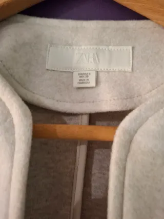 Blazer cuello redondo con cinturón