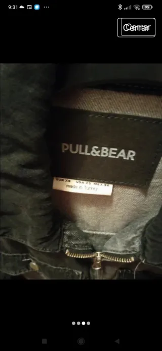 Cazadora vaquera Pull&Bear Talla xs