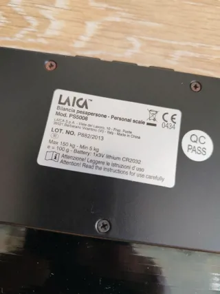 Báscula de baño , peso digital LAICA PS5008