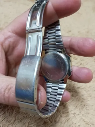 Reloj Thermidor Vintage Digital Plata