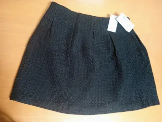 Minifalda negra Promod