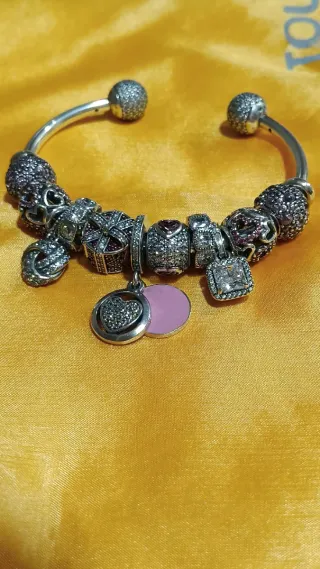 Pulsera Pandora Abierta Plata