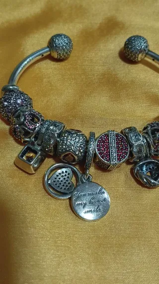 Pulsera Pandora Abierta Plata