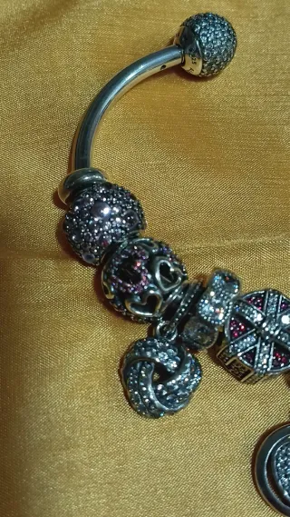 Pulsera Pandora Abierta Plata