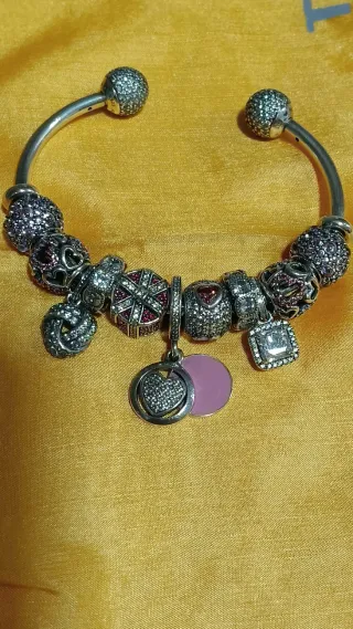 Pulsera Pandora Abierta Plata