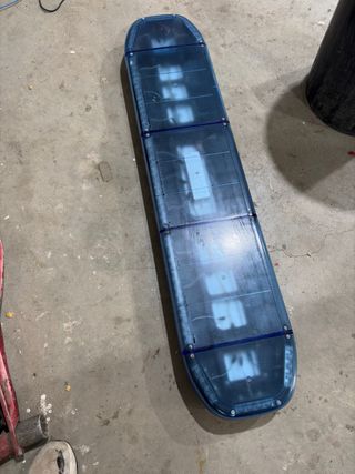 Puente de luz azul Ambulancia