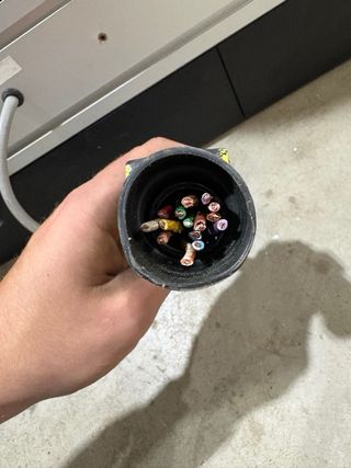 Puente de luz azul Ambulancia