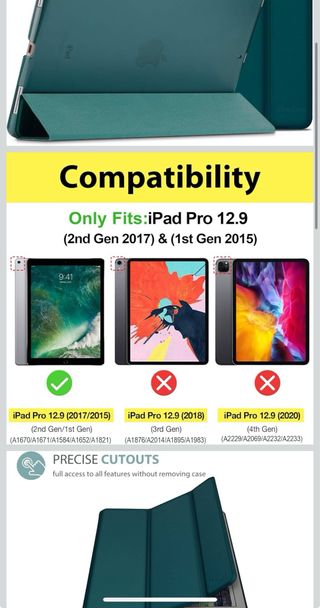 Funda iPad Pro 12.9 1ª y 2ª Gen