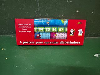 4 Pósters Educativos Infantiles