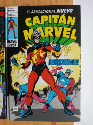 Lote Capitan Marvel Vol 1 y 2 Limited Edition