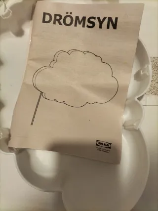 Lámpara Nube Ikea. Nueva
