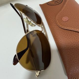 Gafas de Sol Ray-Ban Aviator Marrón/Dorado