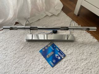 Aplique Baño acero inox