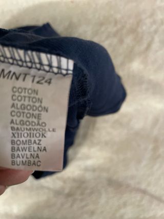 Camiseta tirantes Naf Naf azul marino Talla XL