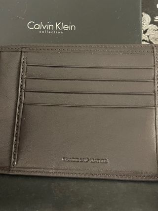 Portafoglio Calvin Klein Pelle Marrone