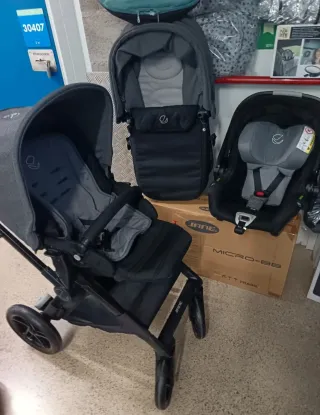 Carrito Bebé Jane Muum Koos R1 Micro 3 Piezas
