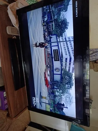 Televisor grande no Smart tv mas tv box interne