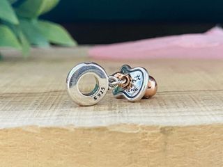 Charm Chupete Bebé - Plata