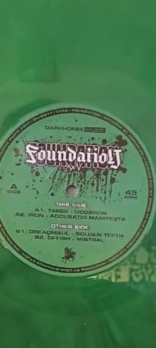 Vinilo DnB y Breakbeat Foundation