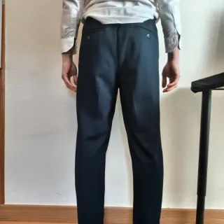 Pantalones Azul Oscuro Hombre
