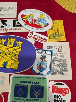 Lote 44 pegatinas variadas (nuevas)