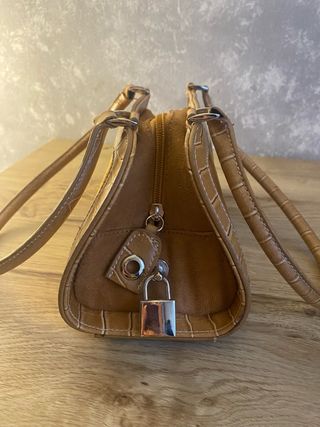 Bolso Prada Ante Marrón Cocodrilo