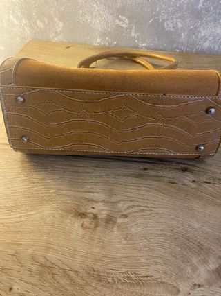 Bolso Prada Ante Marrón Cocodrilo