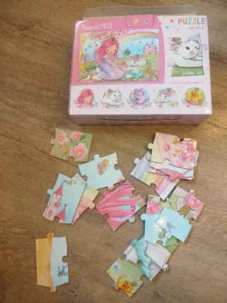 Lote de 2 Puzzles: Spiderman, Princesa Mimi