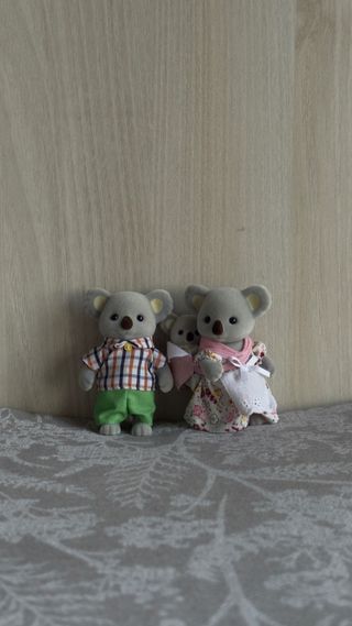 Familia Sylvanian Koalas - Estado Vitrina