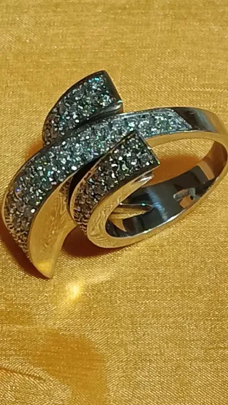 Anillo Oro 18kl 2ct Diamantes