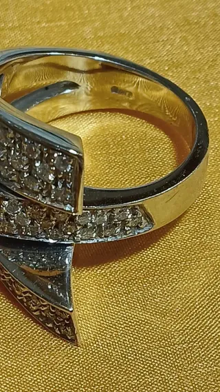 Anillo Oro 18kl 2ct Diamantes
