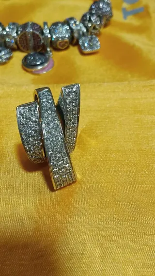 Anillo Oro 18kl 2ct Diamantes