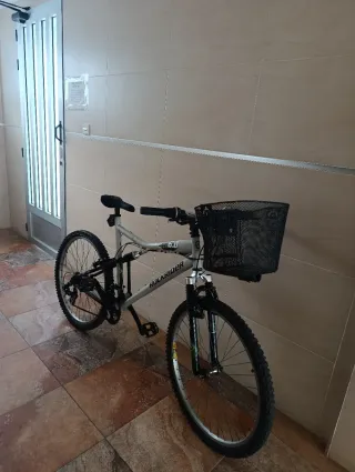 Bicicleta de Montaña Rockrider Blanca